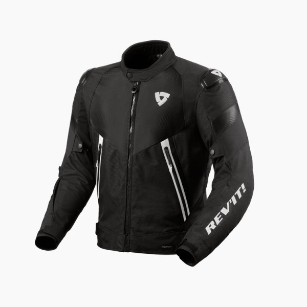 Rev'it! Revit Jacket Control Air H2O Black-White